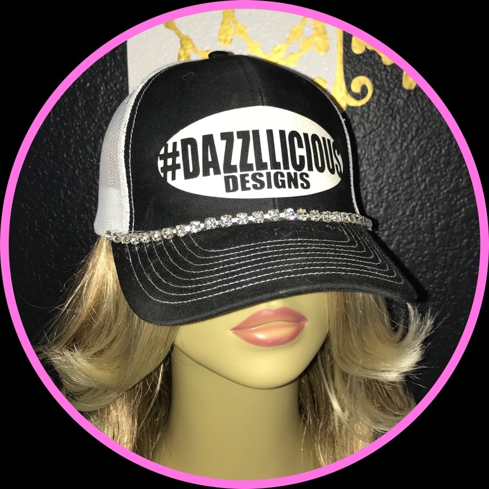 💕CUSTOM bling trucker hats! Any team, school etc!